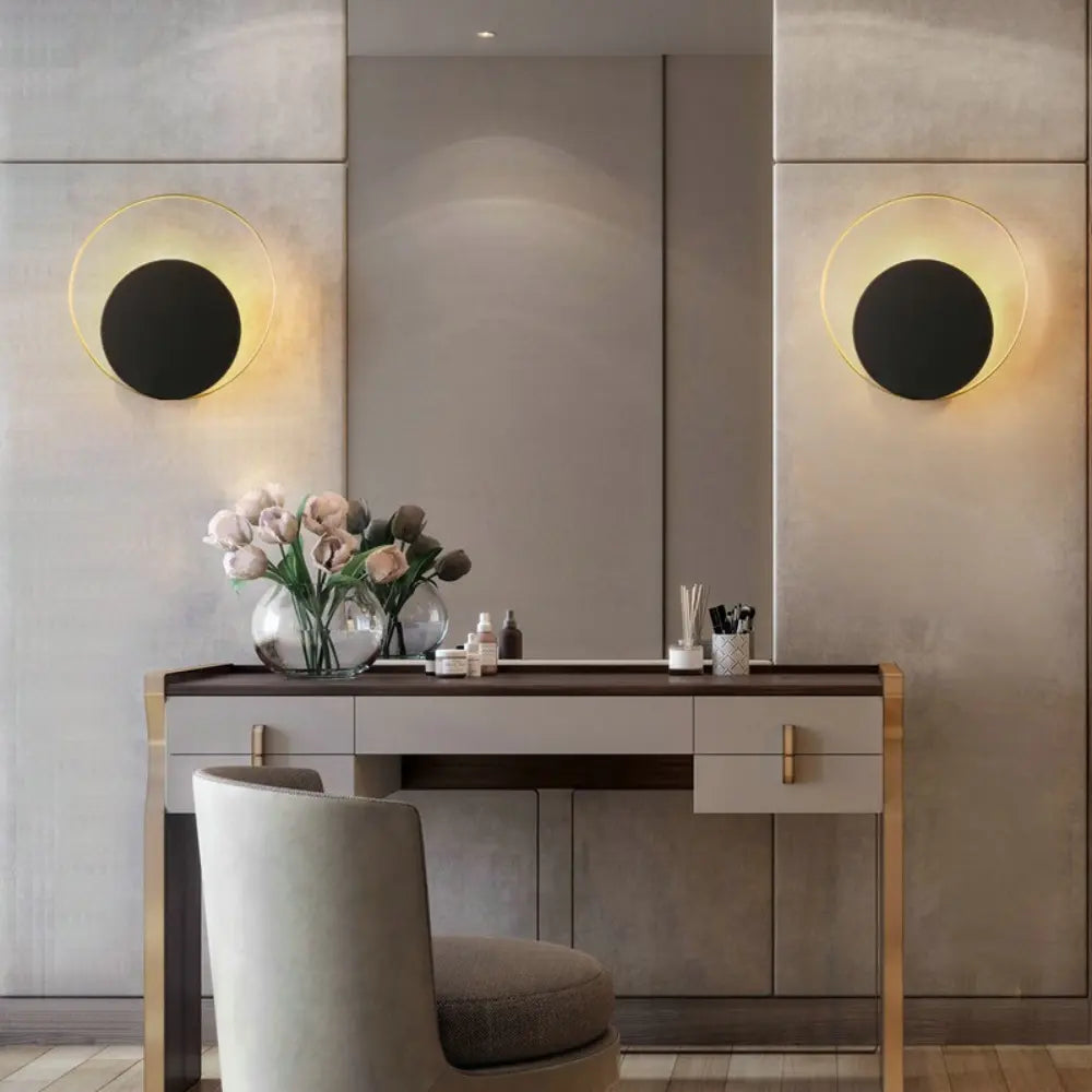 Modern Wall Light  Circular Ring LED Design - Product detail 6