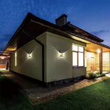Solar Motion Sensor Wall Light  Modern Black Lantern Design - Product detail 6
