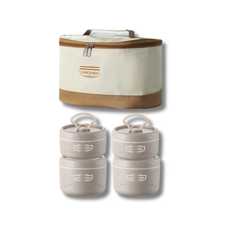 Insulated Lunch Container  Triple Layer Food Storage System - Product detail 9
