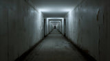 3D Optical Illusion Mural Wallpaper | Modern Black and White Tunnel Design