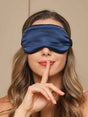 Luxury Sleep Eye Mask  Pure Mulberry Silk With Ruffle Trim - Product detail 8