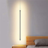 Modern LED Pendant Light  Linear Beam Black Design - Product detail 7