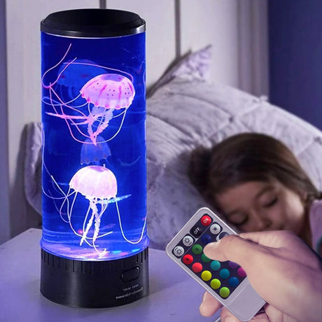 LED Jellyfish Night Light  Aquarium Style Color Changing Lamp - Product detail 6