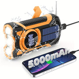 Emergency Radio Kit  Solar Power Bank With NOAA Weather Alerts - Product showcase