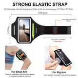 Sports Armband Phone Holder  Adjustable Running Band With Storage - Product detail 4