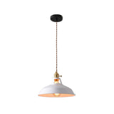 Industrial Pendant Light  Black Metal Dome Shade - Product detail 13