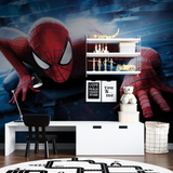 Superhero Mural Wallpaper | Spider-Man Action Design