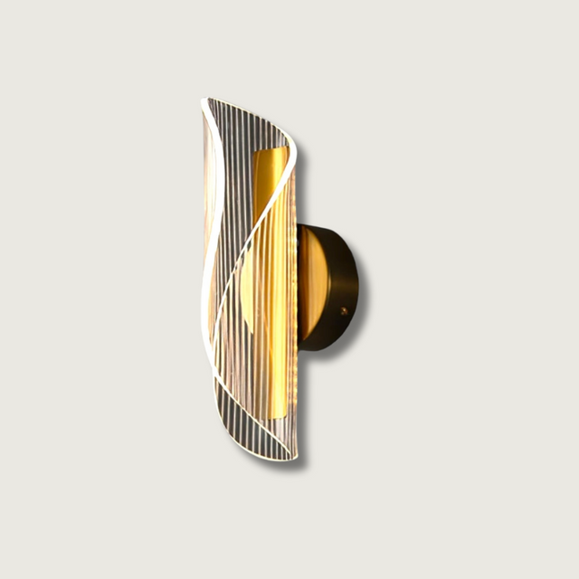 Modern Crystal Wall Light  Gold Linear Design - Product showcase