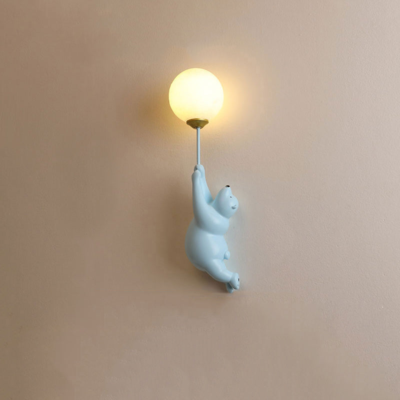 Bear Wall Light  Playful LED Lamp With Balloon - Product detail 12