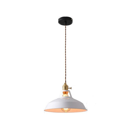 Industrial Pendant Light  Black Metal Dome Shade - Product detail 28