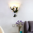 Floral Wall Sconce  Calla Lily Glass Design - Product detail 4