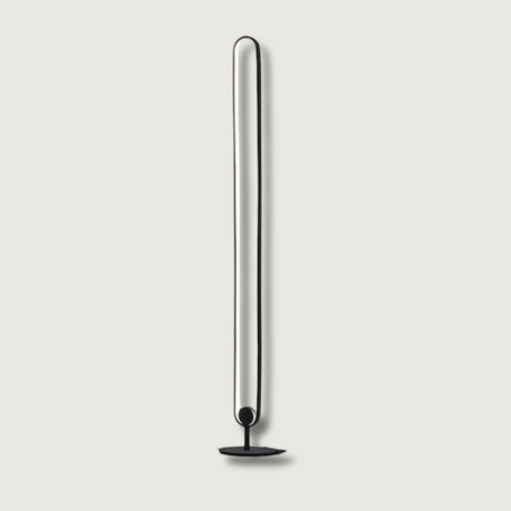 LED Floor Lamp  Slim Aluminum Design with Dimmable Light - Product showcase