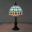 Tiffany Table Lamp  Mediterranean Glass Dome Design - Product detail 6