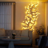 LED Branch String Lights  Warm White Willow Design - Detailed view