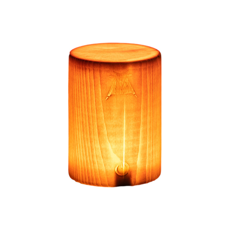 Modern LED Table Lamp  Wood Grain Touch Control Design - Product detail 11