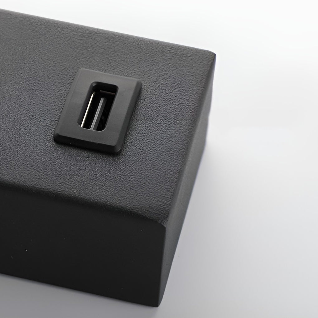 Modern LED Wall Light  Adjustable Black Metal With USB - Product detail 5