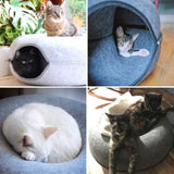 Round Pet Bed  Plush Donut Design With Anti-Slip Base - Product detail 6