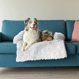 Plush Pet Furniture Protector  Water-Repellent Vegan Fur Bed - Product detail 7