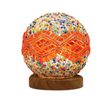 Mosaic Glass Table Lamp  LED Color Changing Night Light - Product detail 7