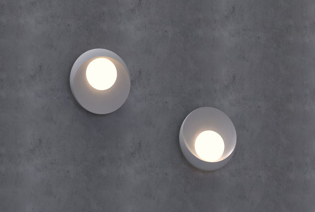Modern LED Wall Light  Circular Black Metal Sconce - Product detail 4