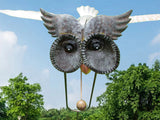 Garden Metal Eagle Windmill  Moving Wings Weather-Resistant Sculpture - Product example