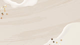 Abstract Mural Wallpaper | Modern Beige Wave Pattern