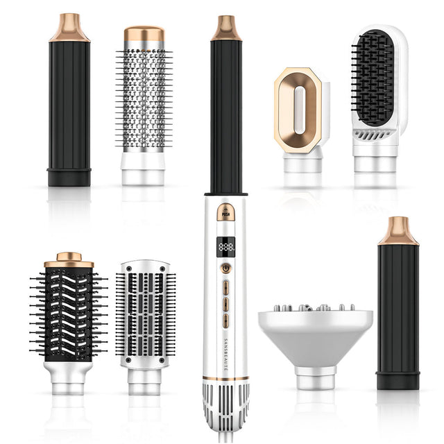 Professional Hair Styling Tool  8-in-1 Hot Air Brush Set - Product showcase