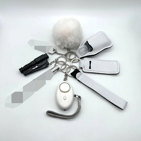 Personal Safety Keychain Set  9-Piece Multi-Tool Protection Kit - Product detail 8