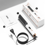 Ceramic Hair Straightener  2-in-1 Styling Tool with Temperature Control - Product example
