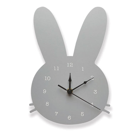 Nordic Bunny Wall Clock  Modern Wooden Design - Product detail 5