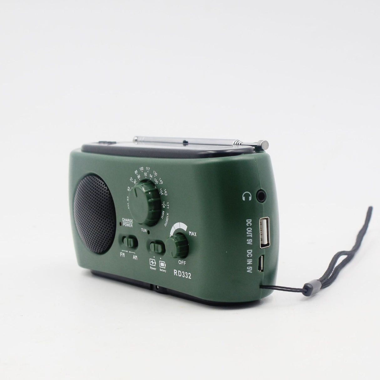 Emergency Radio Kit  Solar Hand Crank AM FM NOAA Weather Alert - Product showcase