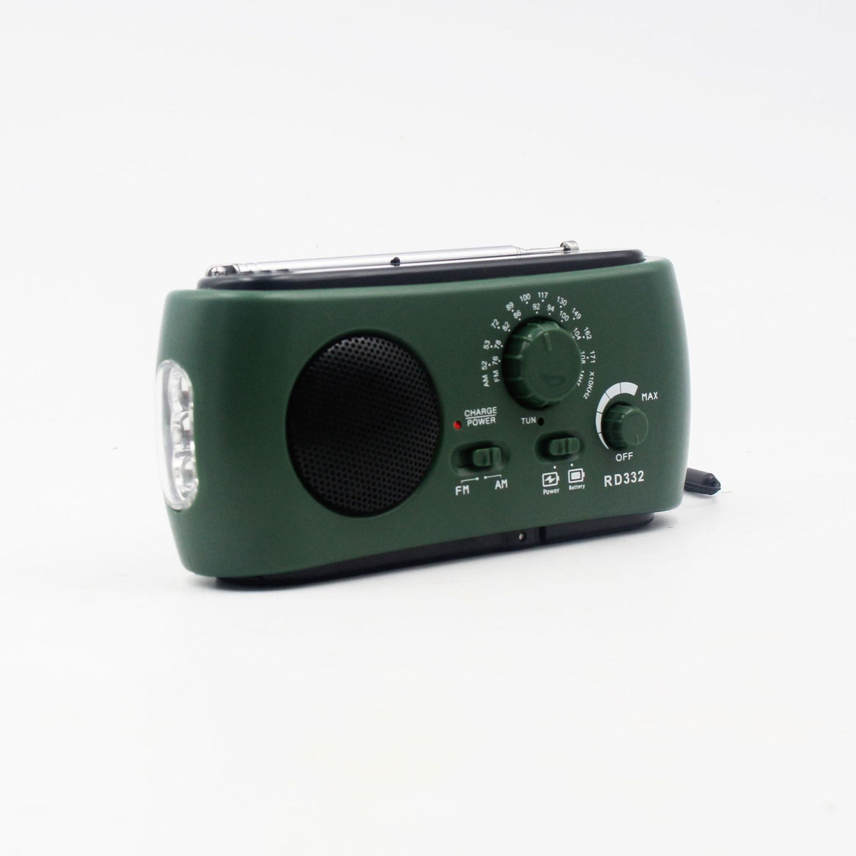 Emergency Radio Kit  Solar Hand Crank AM FM NOAA Weather Alert - Detailed view