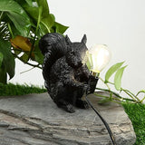 Woodland Table Lamp  Gold Squirrel Design - Product example