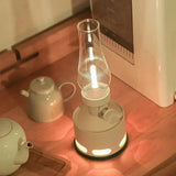 Vintage LED Lantern  Rechargeable Glass Ambient Light - Product detail 9