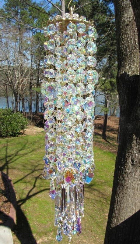 Crystal Garden Wind Chime  Rainbow Prism Suncatcher Design - Product detail 7