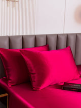 Mulberry Silk Pillowcase Set  Premium White Envelope Closure Design - Product detail 7