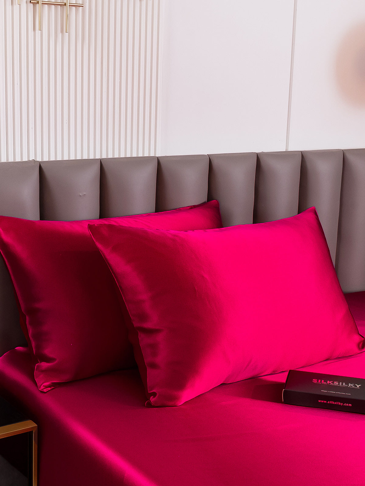 Mulberry Silk Pillowcase Set  Hidden Zipper Design - Product detail 4
