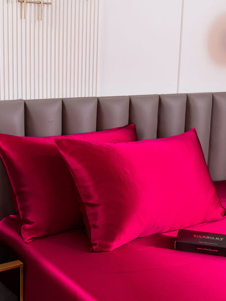 Mulberry Silk Pillowcase Set  Hidden Zipper Design - Product detail 4