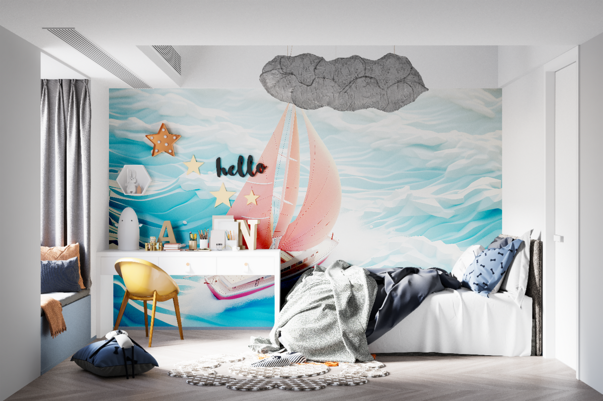 Street Art Mural Wallpaper | Urban Graffiti Pop Art Design