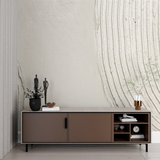 Striped Mural Wallpaper | Modern Textured Lines Design