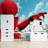 Superhero Mural Wallpaper | Spider-Man Urban Adventure