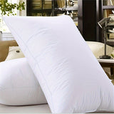 Cotton Bed Pillows  Soft Breathable Comfort With Zipper Cover - Product showcase