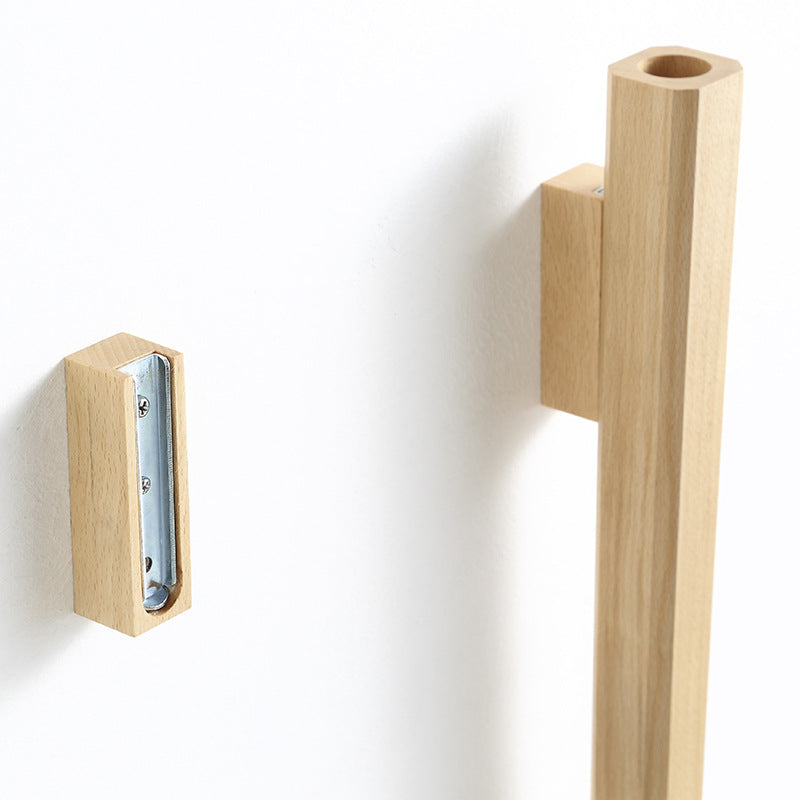 Modern Wall Vase  Solid Walnut Wood Design - Product detail 4