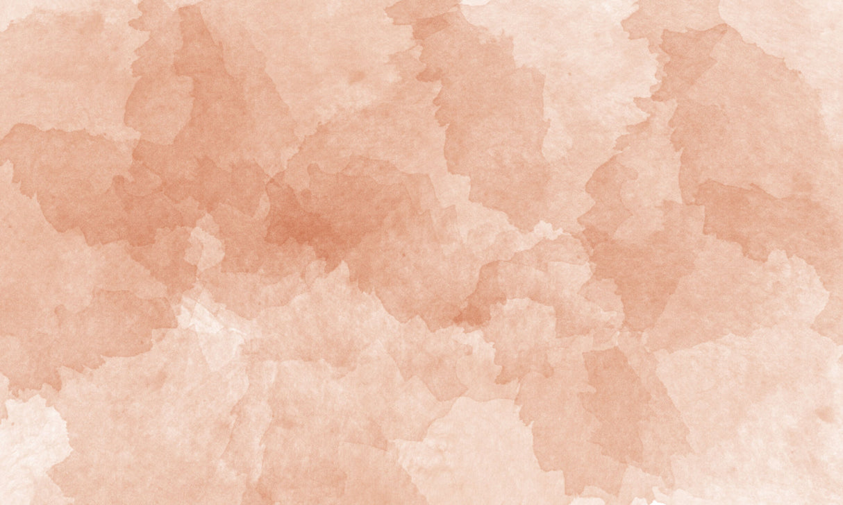 Terracotta Mural Wallpaper | Soft Watercolor Abstract Design
