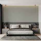 Minimalist Mural Wallpaper | Sage Green Textured Design