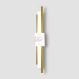Modern Marble Wall Light  Gold Metal Linear Design - Product showcase