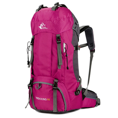 Hiking Backpack 60L  Waterproof Trekking Rucksack With Rain Cover - Product detail 12