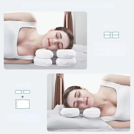 Side Sleeper Pillow  Memory Foam Face Support Design - Product detail 6