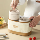 Insulated Lunch Container  Triple Layer Food Storage System - Detailed view