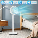 Smart Pedestal Fan  9-Inch Adjustable Height With Remote Control - Product example